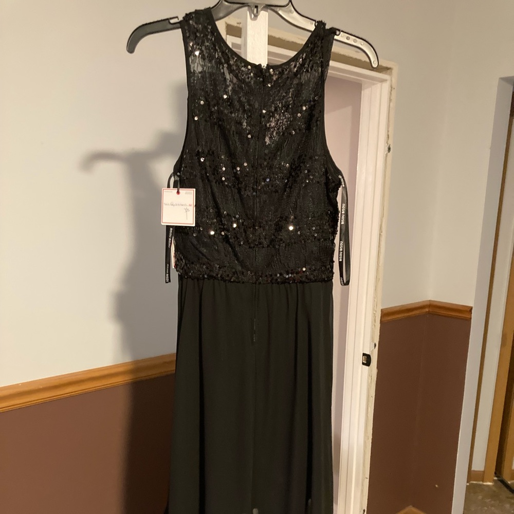 Beautiful black sequin dress